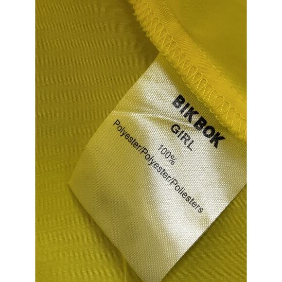 Whitney Port Strappy Tank Top Womens Medium Bright Yellow BikBok Girl - Picture 5 of 6